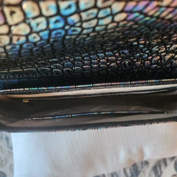 NWT Brahmin Nerida BLACK GALEXIA - Picture 5 of 7